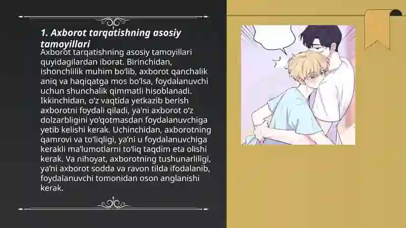 MEDIAMAYDONDA AXBOROT TARQATISH MADANIYATI 3
