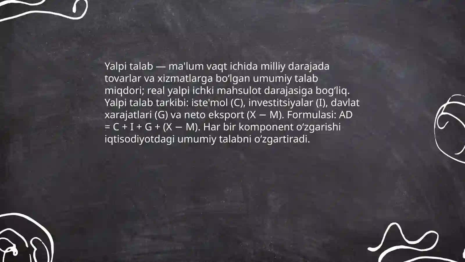 Yalpi talab va yalpi taklif 3