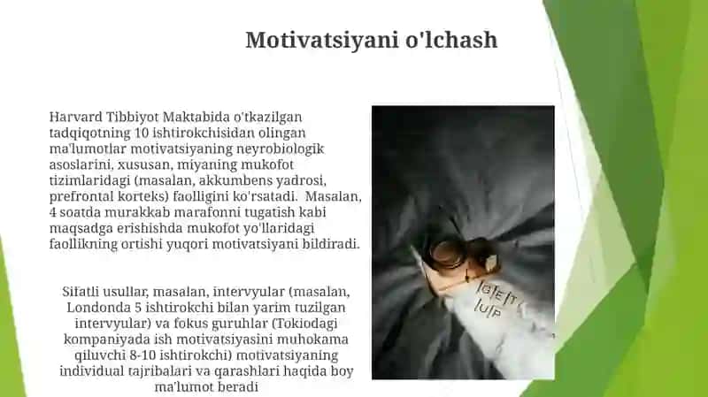 Motiv va motivatsiya 3