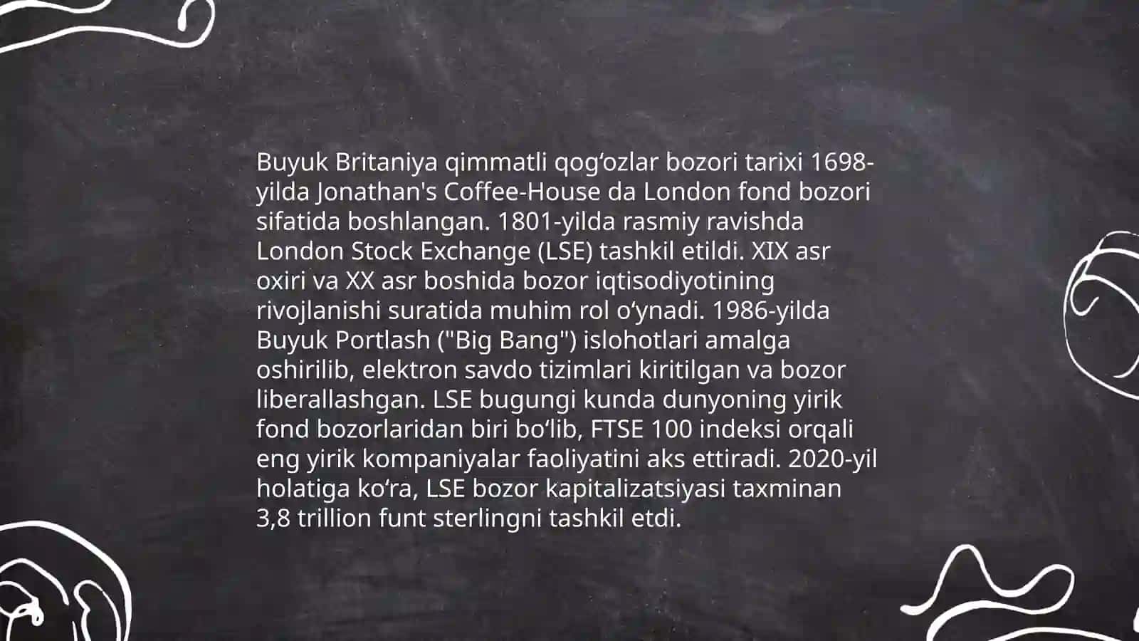 Buyuk Britaniya qimmatli qog‘ozlar bozori tarixi 3