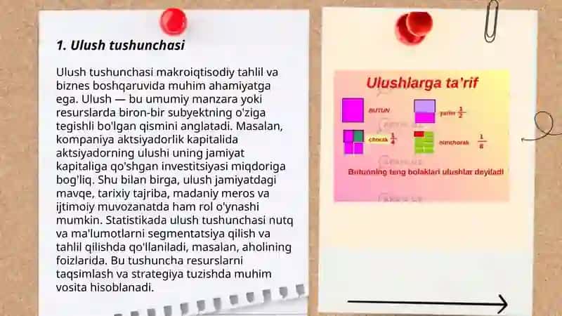 Ulush tushunchasi 3