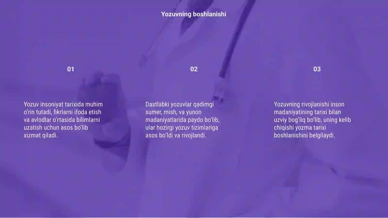 Yozuv va uning tarixiy taraqqiyoti 3