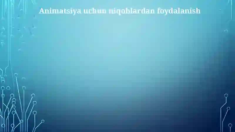Photoshopda Animatsiya Texnikalari 3