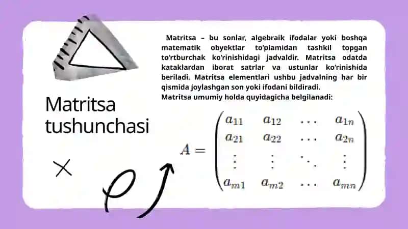 determinantlar va ularning xossalari 3
