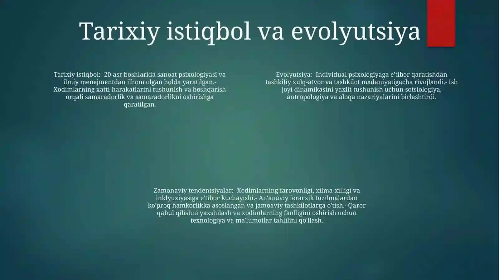 Boshqaruv Psixologiyasi 3