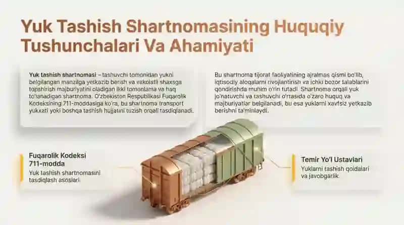 Oʻzbekiston temir yoʻllari AJ da yuk tashishning huquqiy asoslari 3
