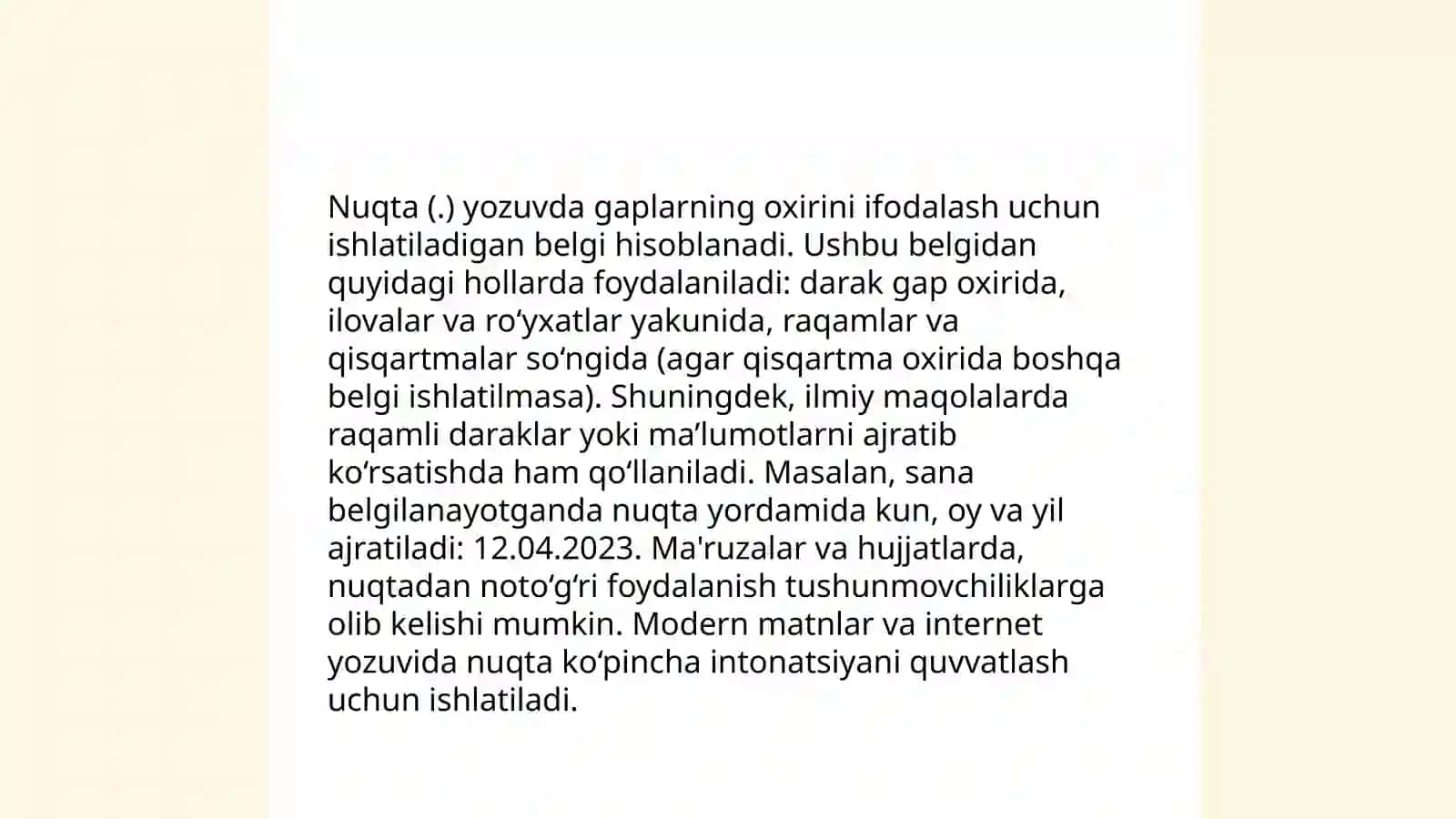 Punktuatsiya 3