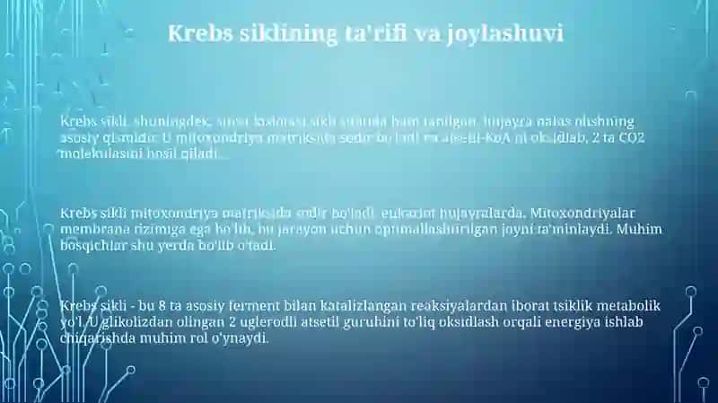 Krebs sikli 3