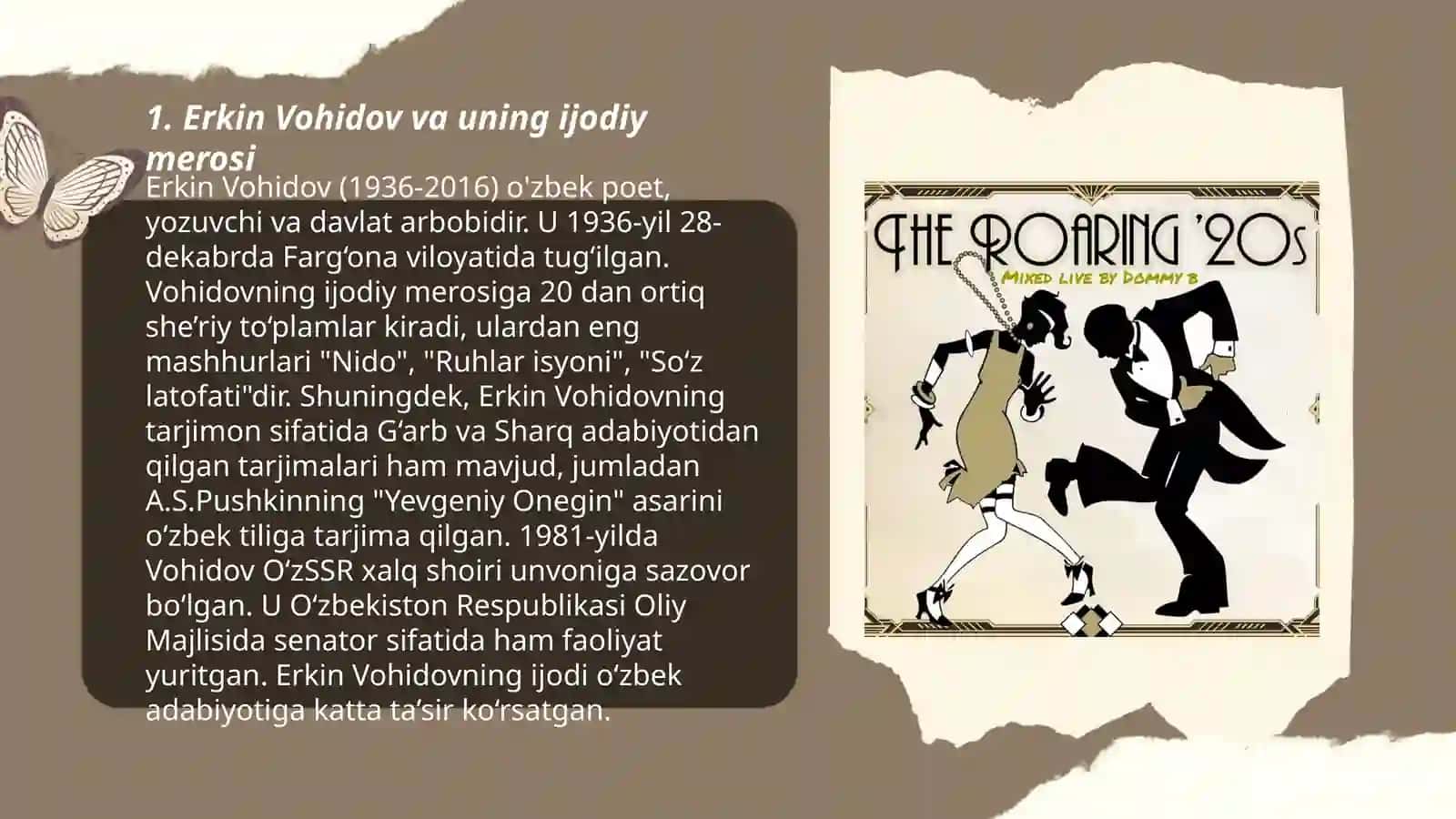 Erkin Vohidovning Madmusaning tandiri ertagi 3