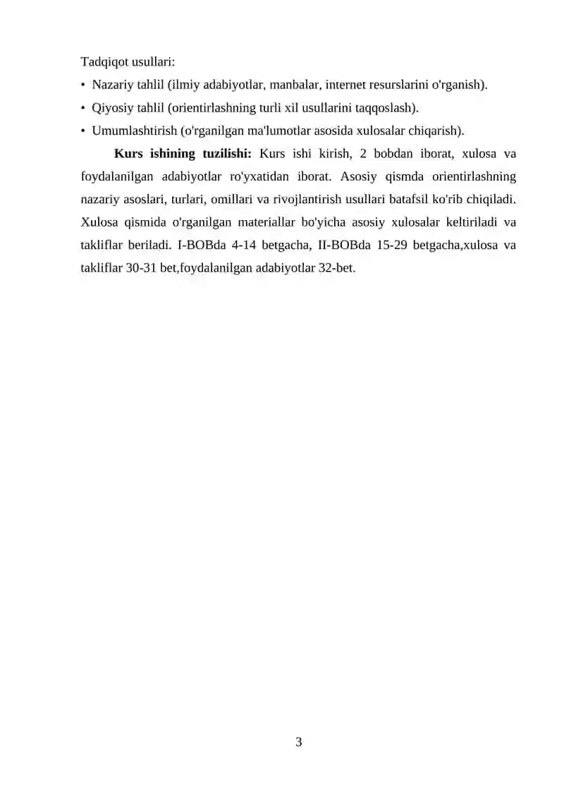 Orientirlashning Nazariy Asoslar 3