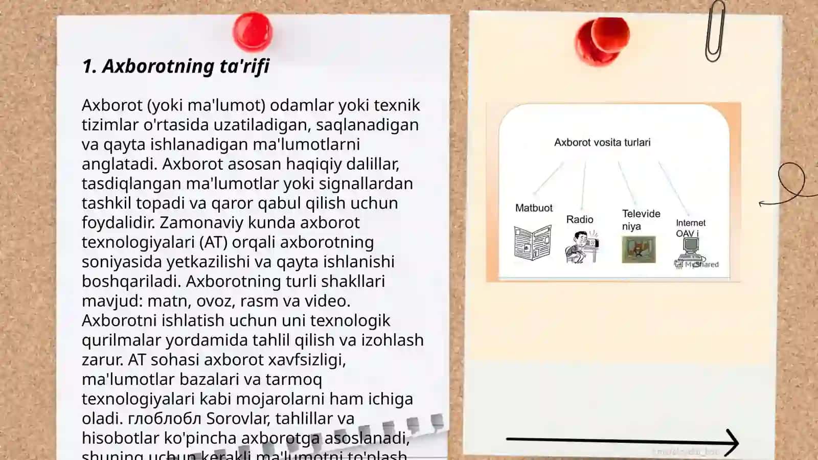 Axborot va uning xususiyatlari 3