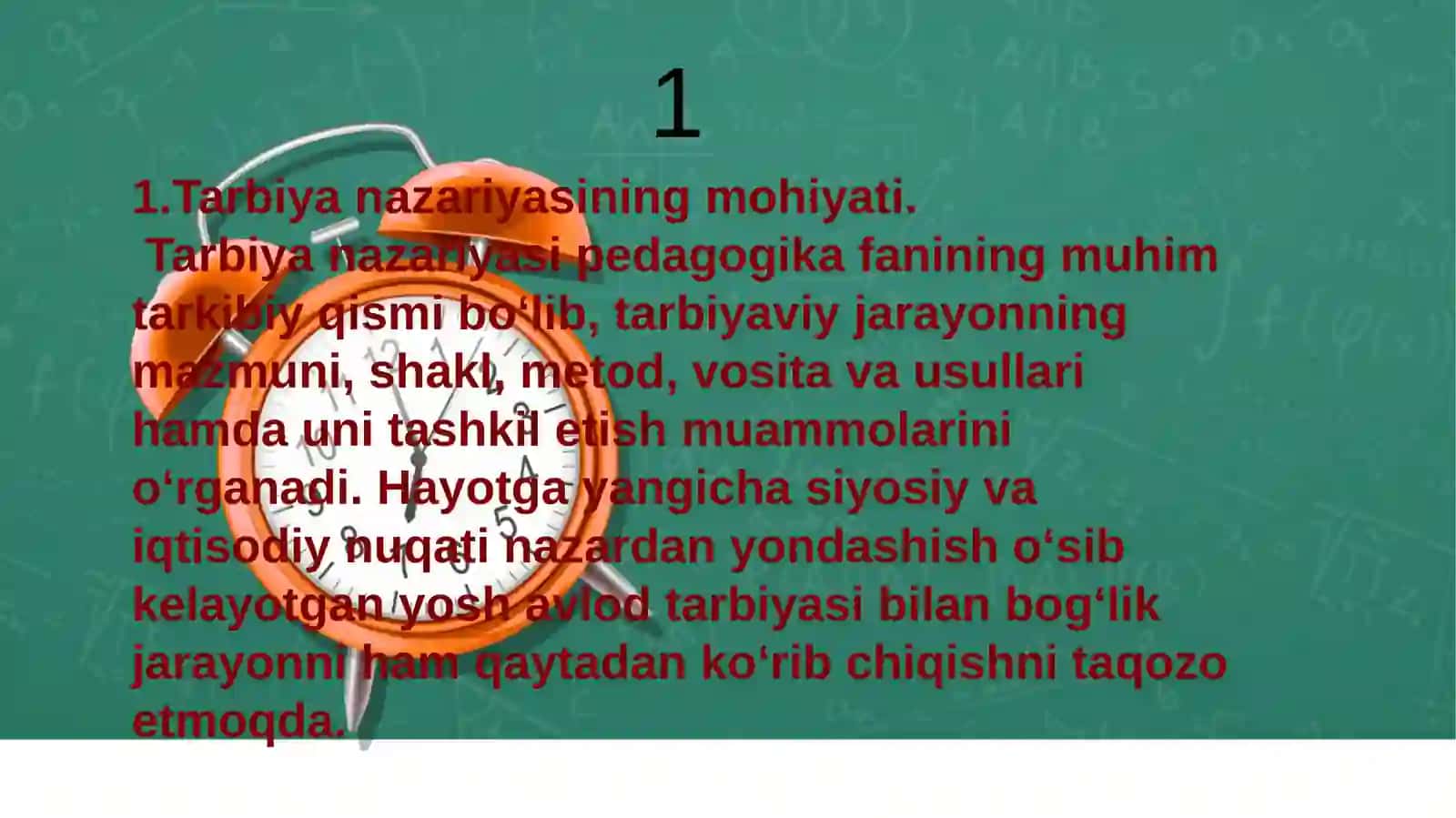 TARBIYA JARAYONiNING MAZMUN VA MOHIYATI 3