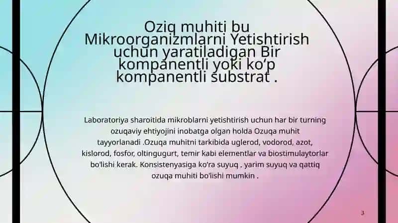 Mikroorganizmlarni ekish va oʻstirish 3