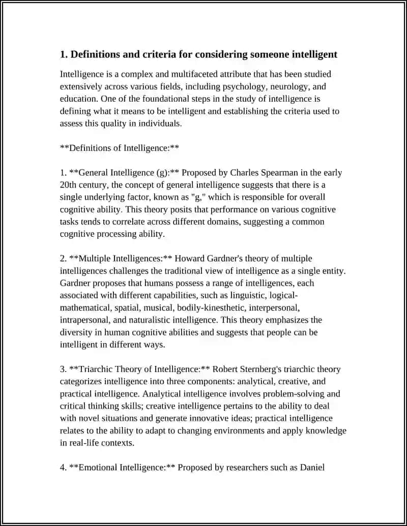 WHEN PEOPLE CONSIDERED TO BE INTELLIGENT 3