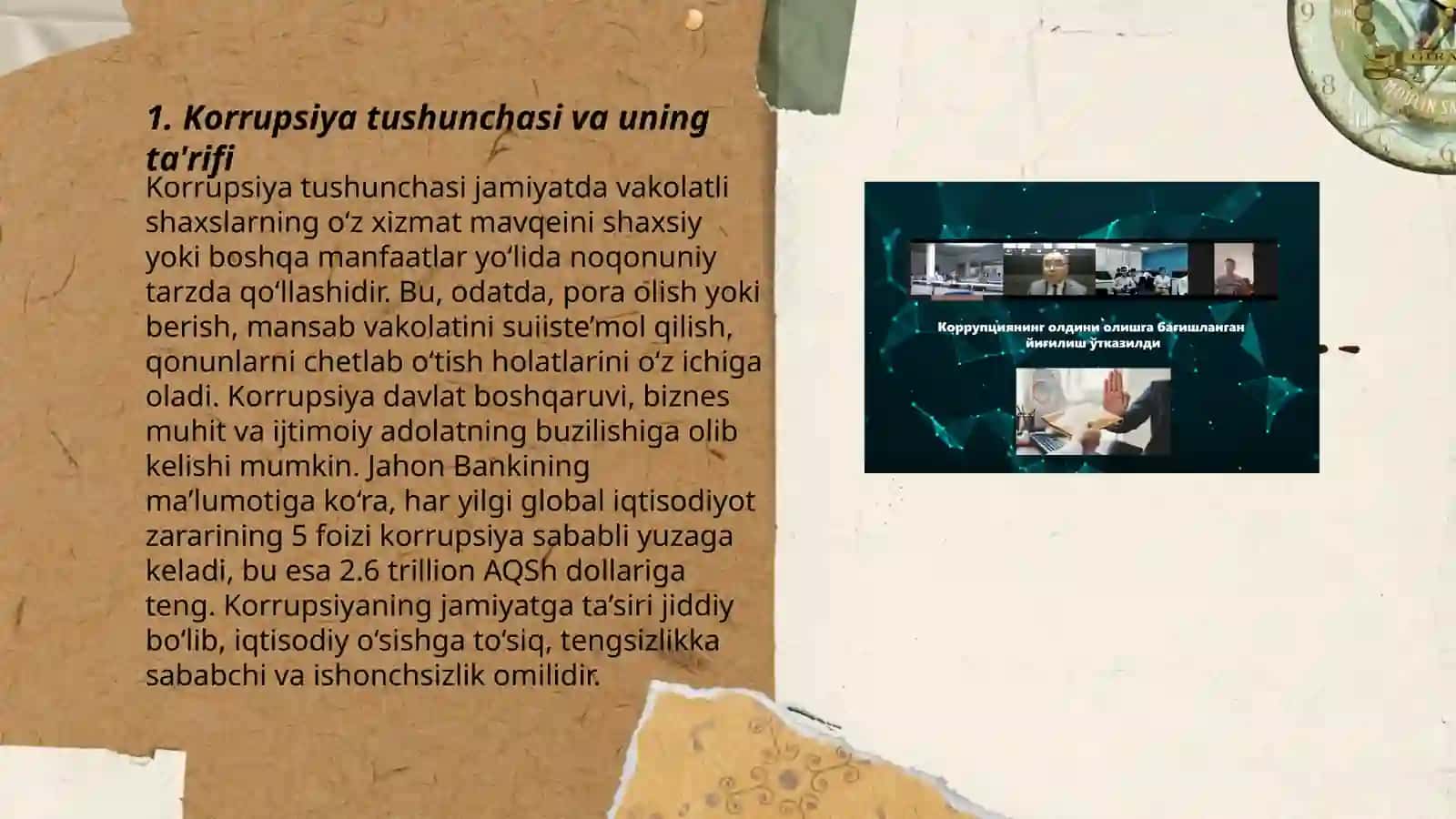 Jahon miqyosida korrupsiyaning roli 3