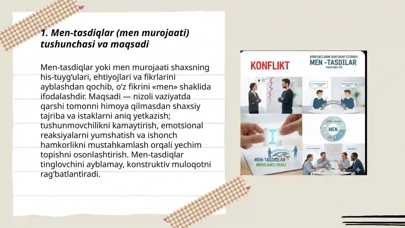 Men-tasdiqlar men murojaati usuli 3