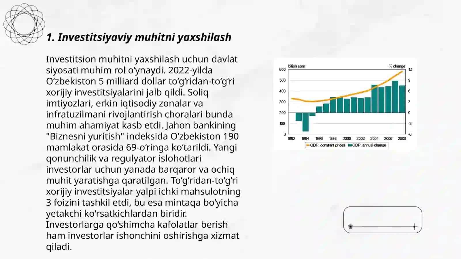 Investitsiyon iqtisodiy siyosat 3