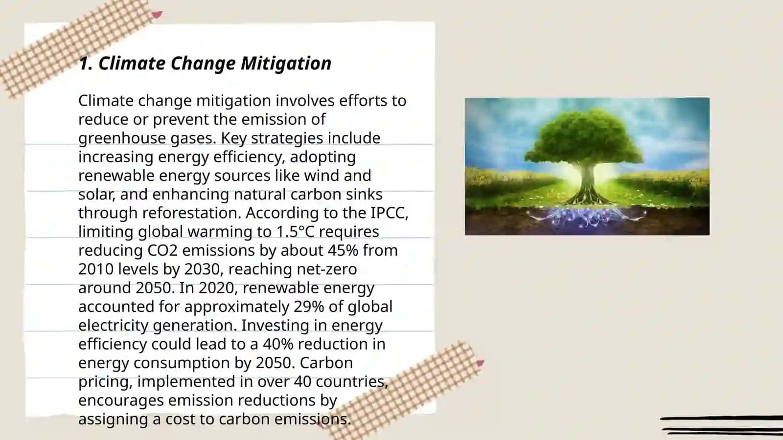 Climate Change Mitigation 3