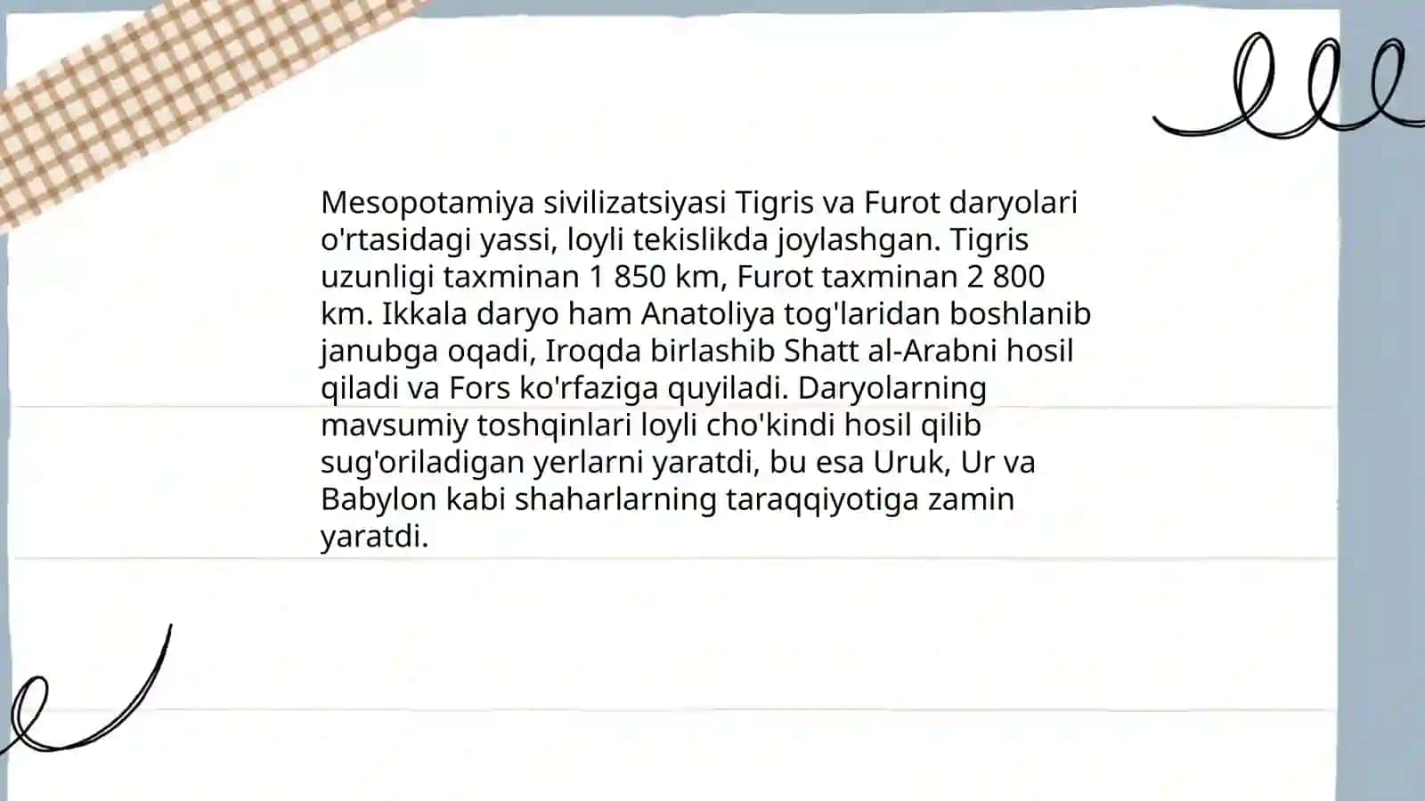 Mesopotamia svilizatsiyasi 3