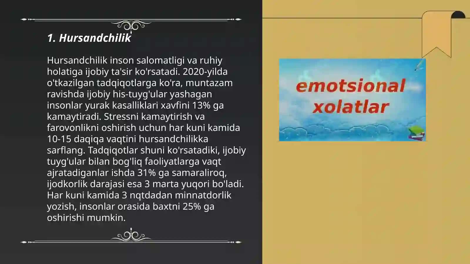 Emotsional holatlar 3