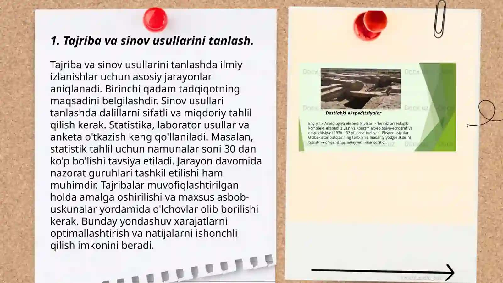 Ilmiy tadqiqotda tajriba - sinov ishlarini olib borish 3