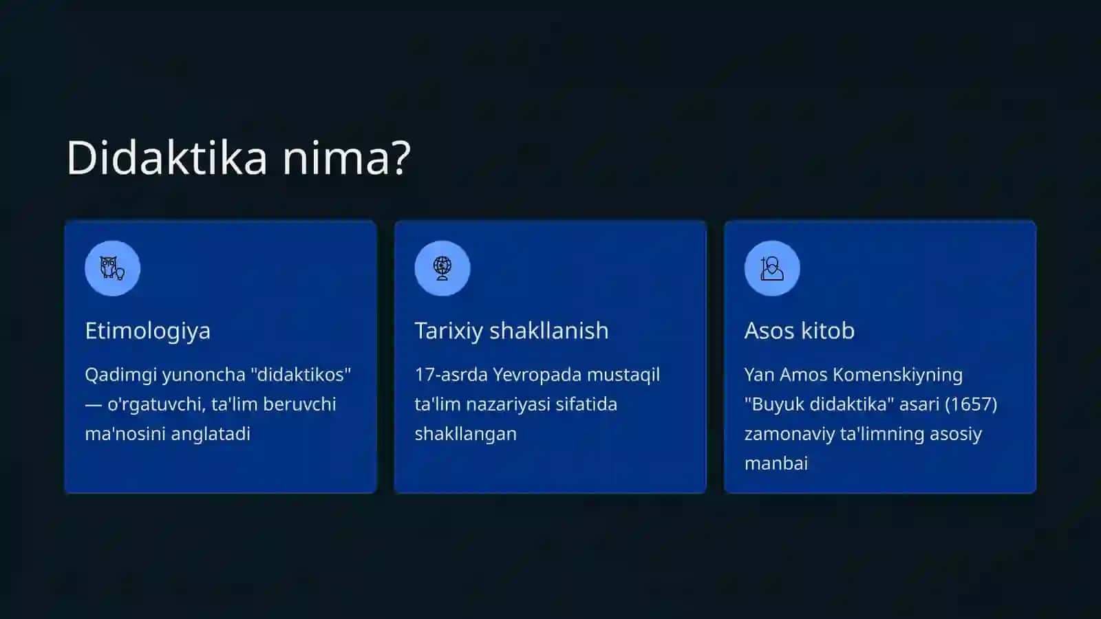 Didaktik-pedagogik ta'lim nazariyasi 3