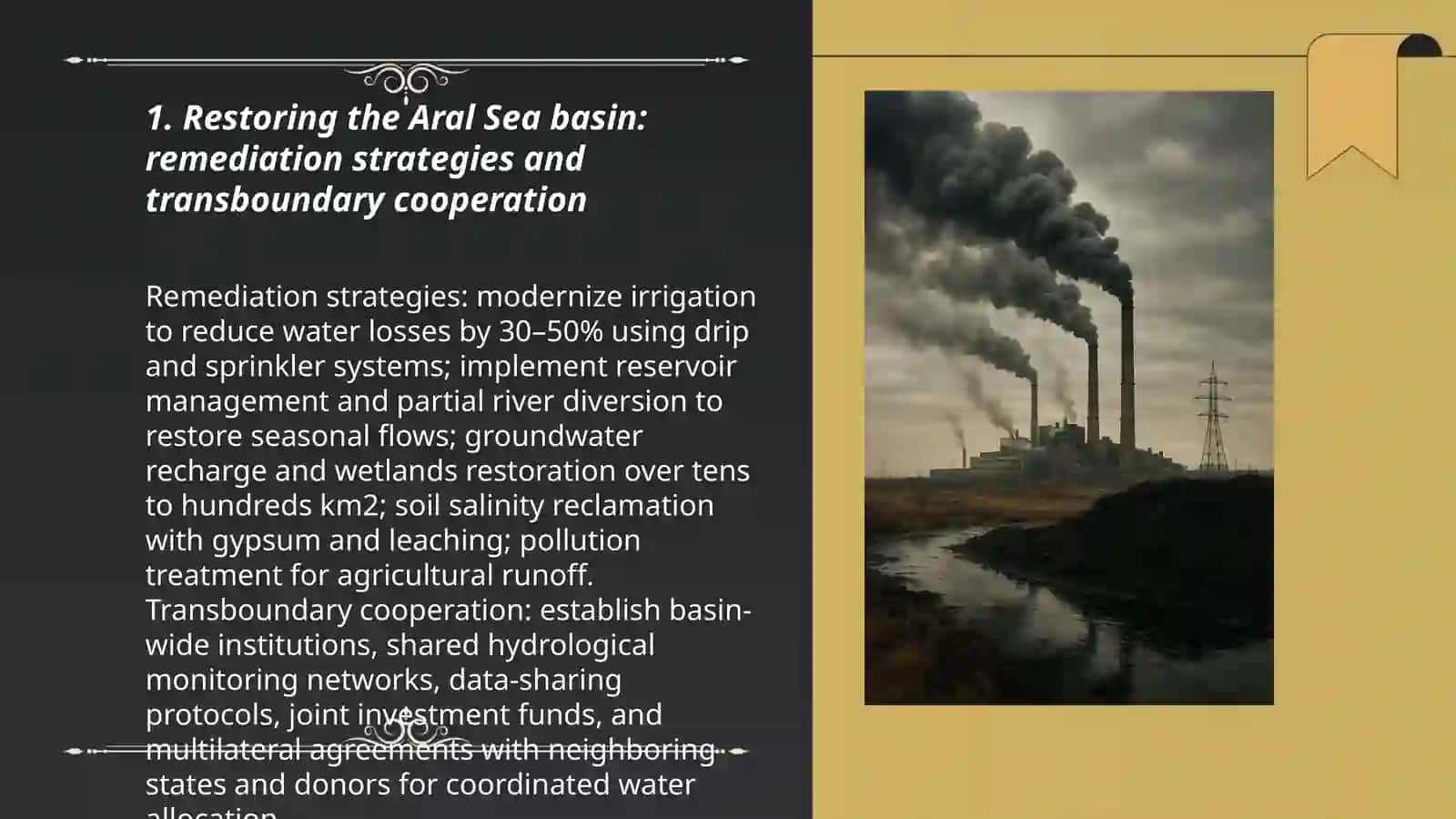 Uzbekistan environmental problems and their solution 3