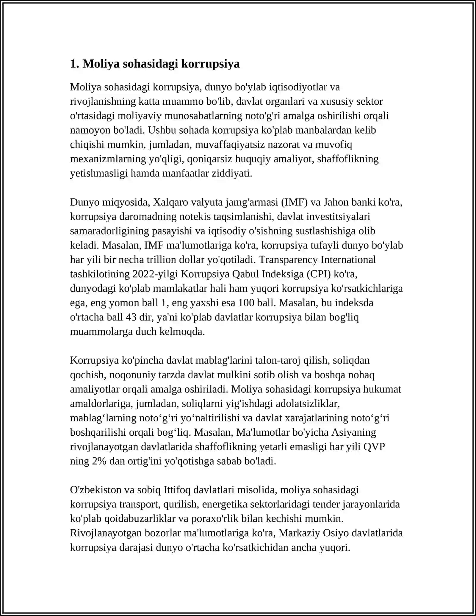 KARRUPSIYANING KORINISHLARI 3