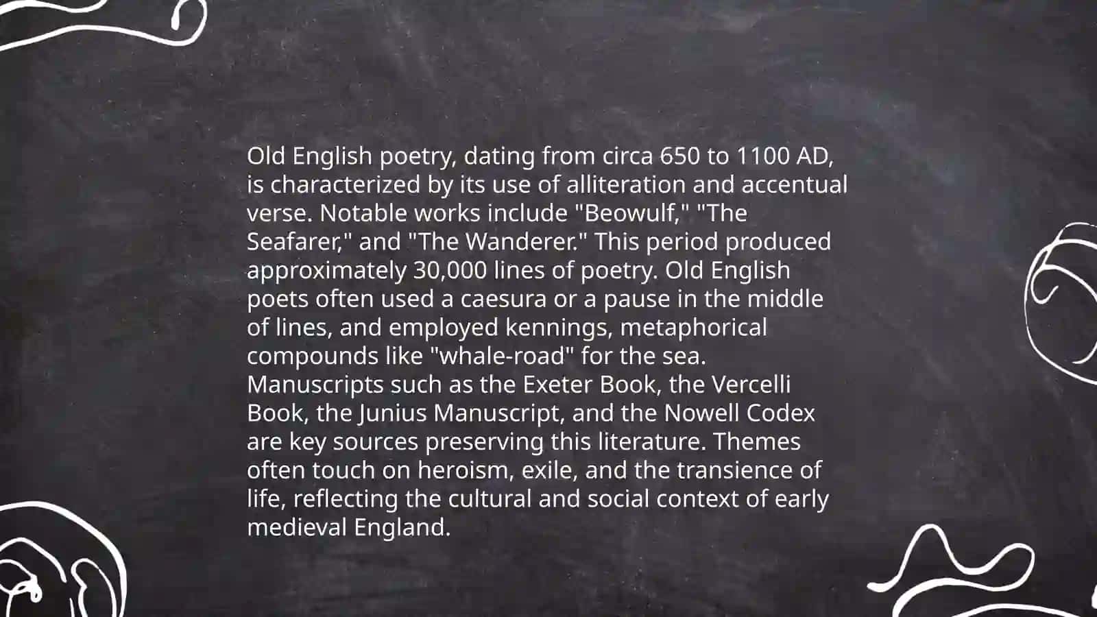 The 7th-13 centure of English literature 3