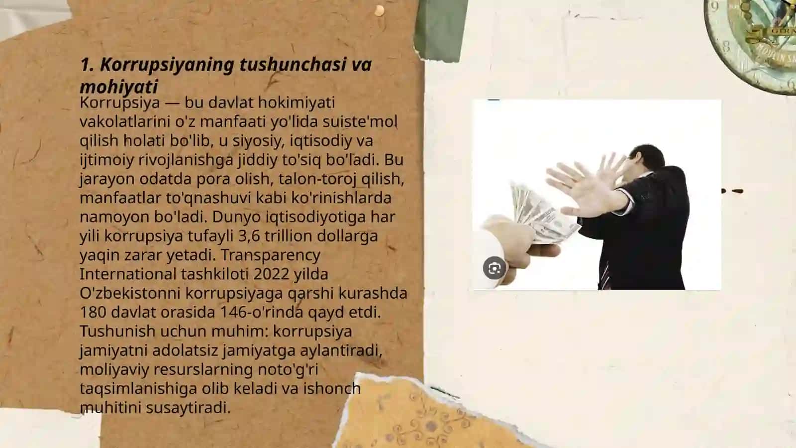 Korrupsiya mohiyati va uning oqibatlari 3
