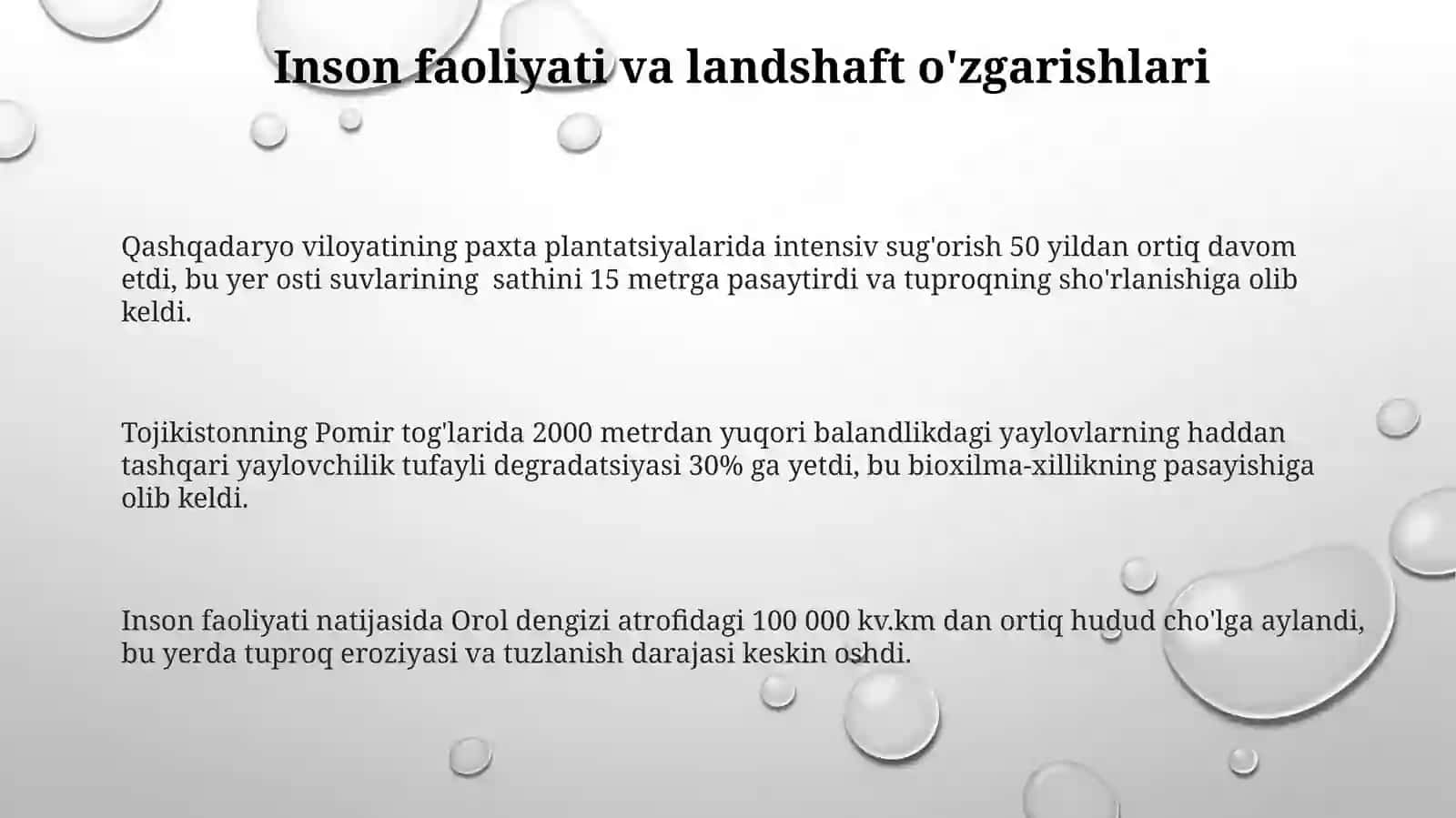 Antropogen landshaflarning strukturasi va barqarorligi 3