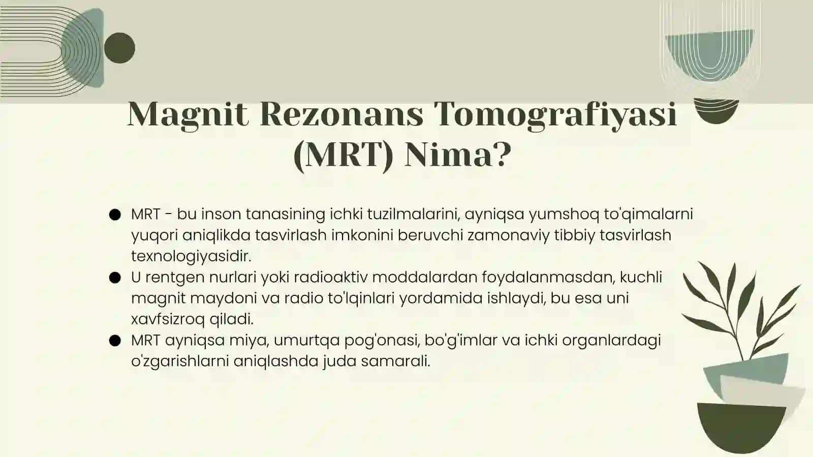 Magnit Rezonans Tomografiyasi 3