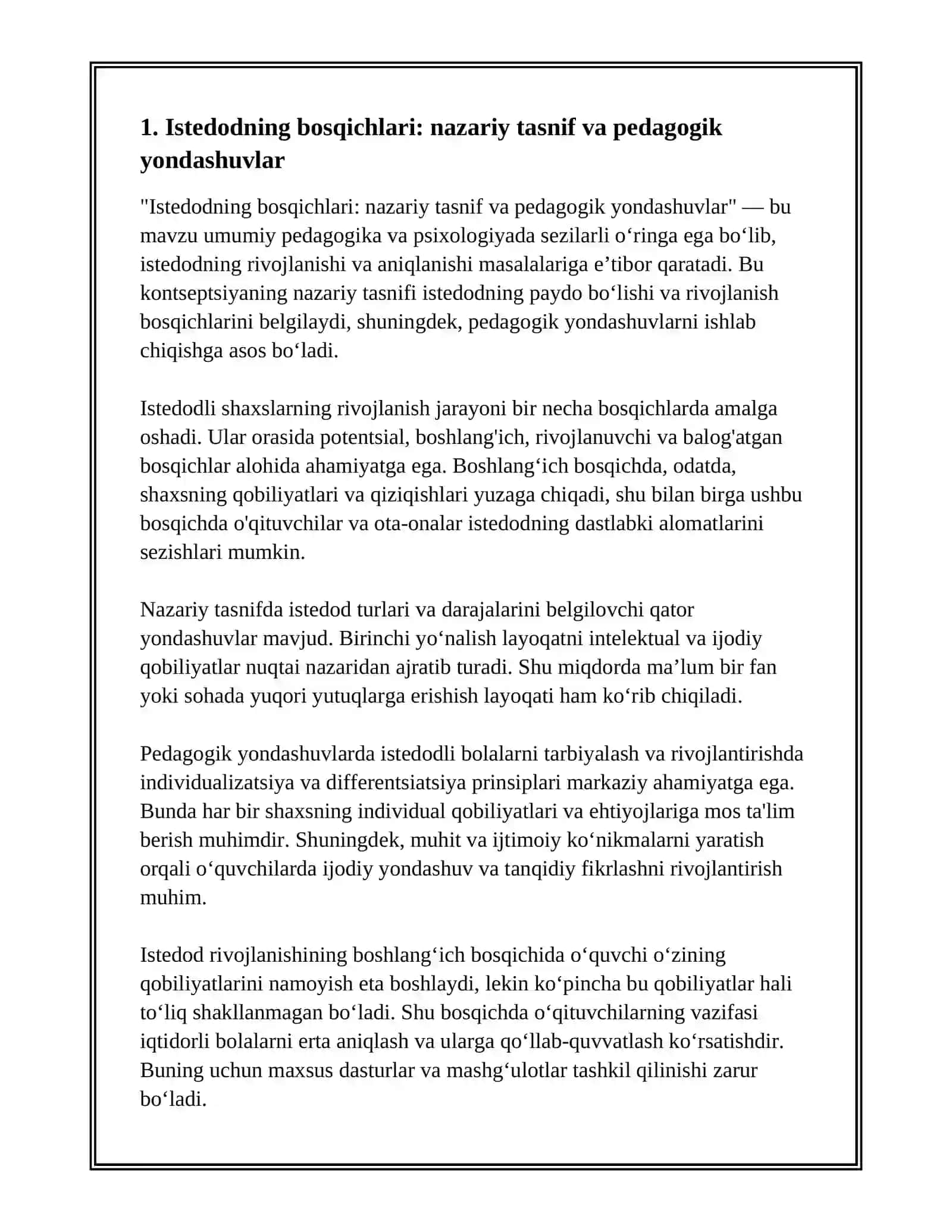 ISTEDODNING BOSQICHLARI UMUMIY PEDAGOGIKA PSIXOLOGIYADA 3