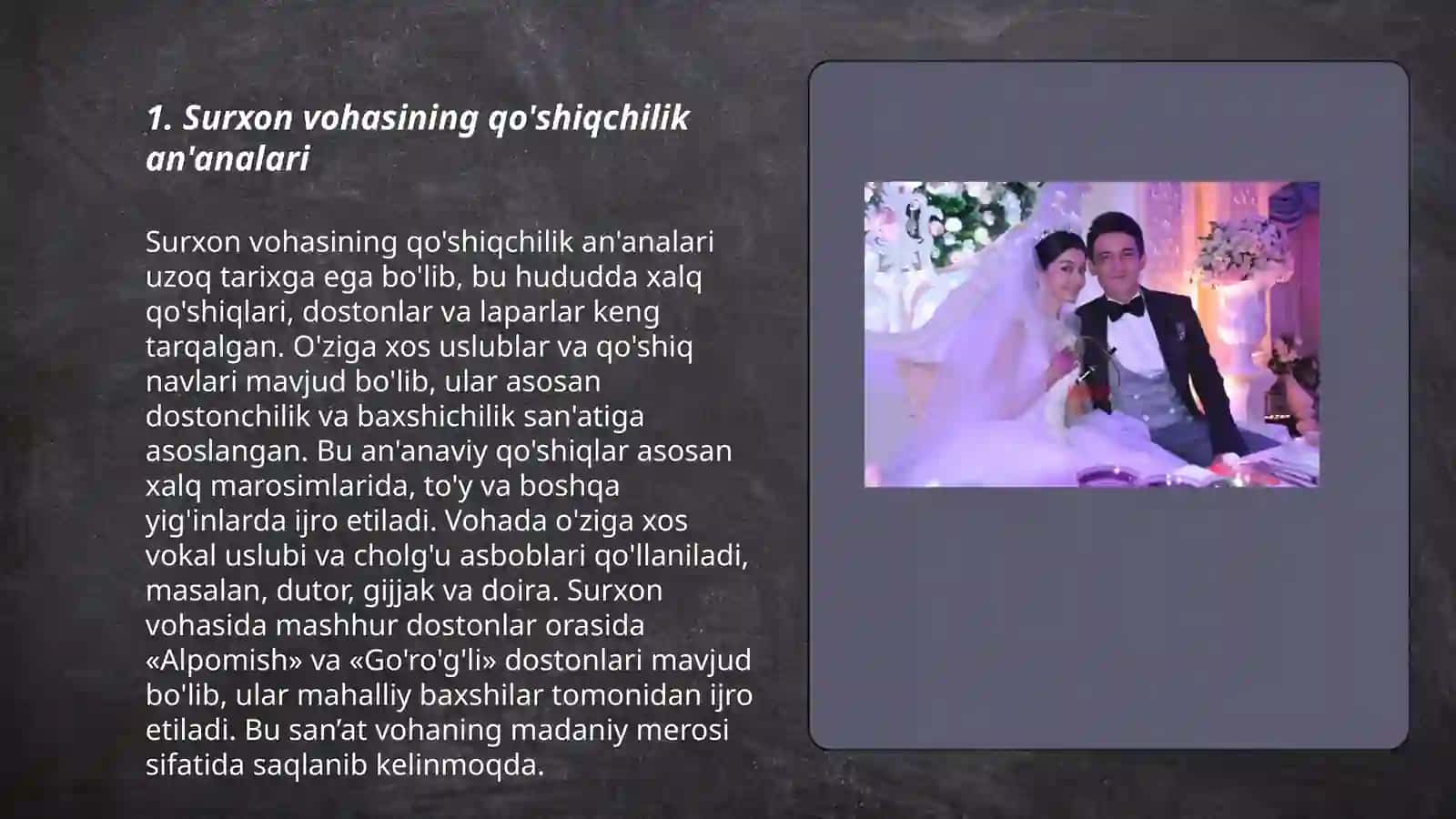 Surxon vohasining qo'shiqchilik an'analari 3