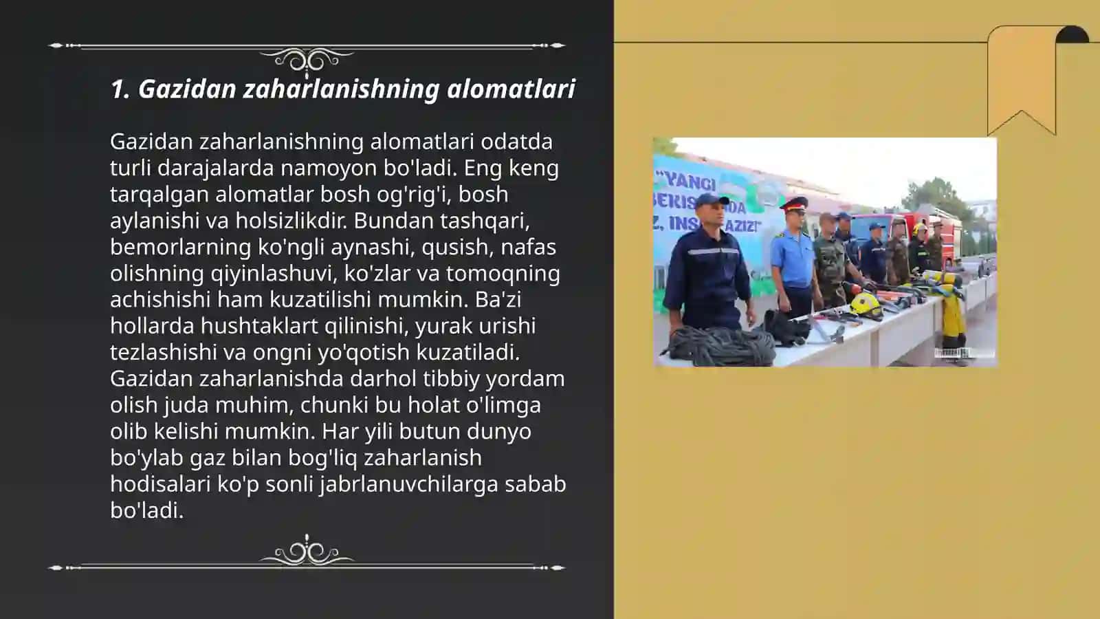 Is gazidan zaharlanish 3