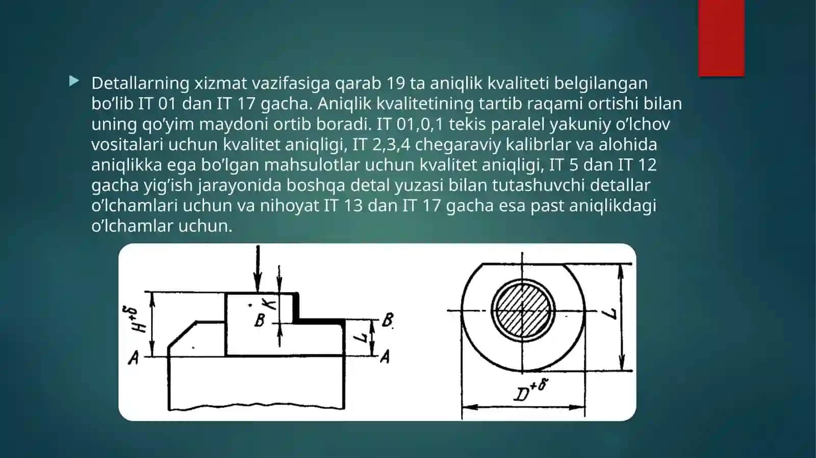 Detallarga ishlov berish aniqligini tahlil qilish 3