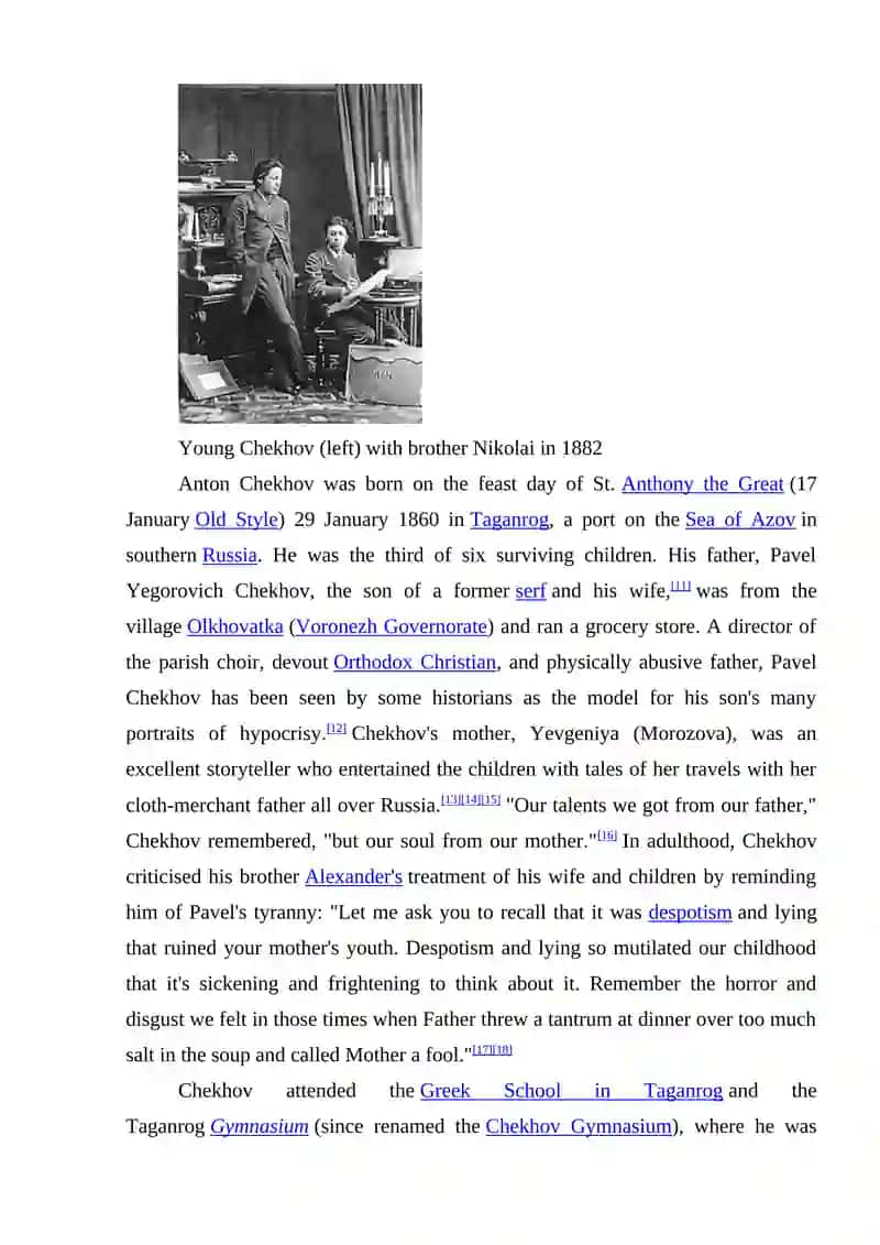 A. P Tschechow 3