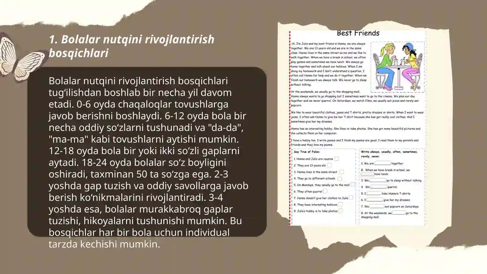 Bolalar nutqini tekshirish 3