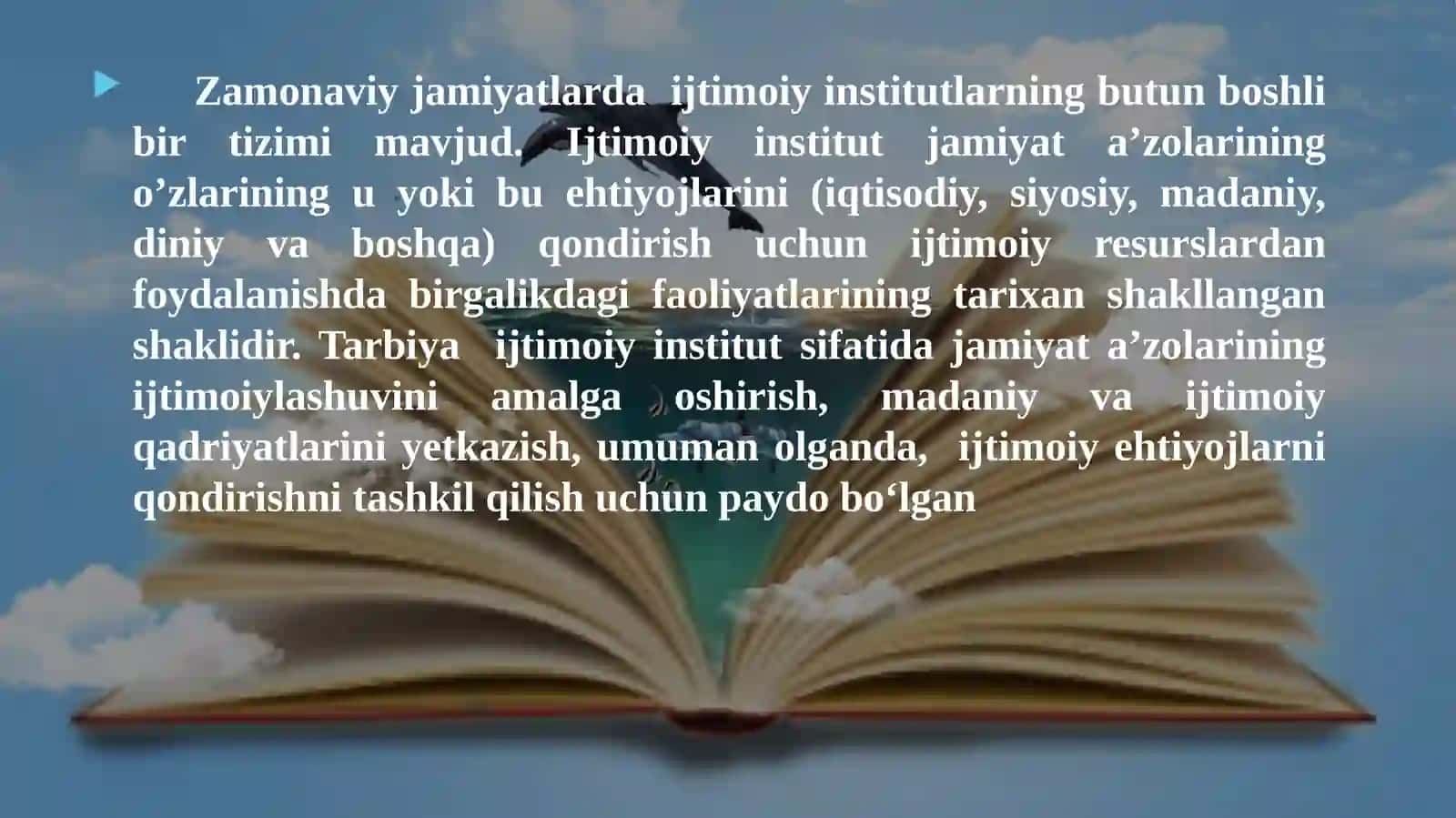 IJTIMOIY PEDAGOGIKANING TAMOYILLARI 3
