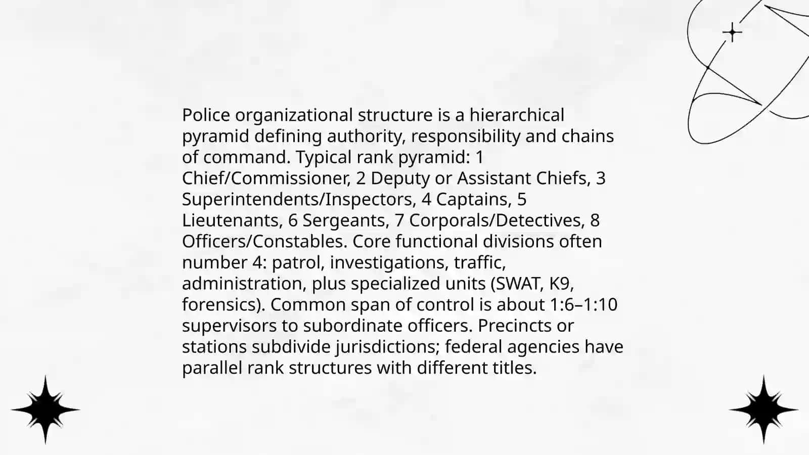 The world of Law Enforcement 3