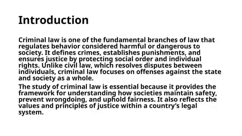 Criminal Law 3