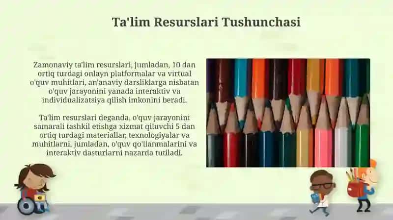 Ta'lim Resurslari Tushunchasi 3