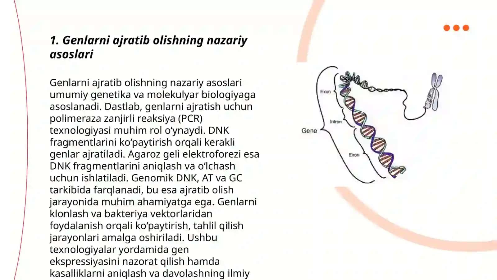 Genlarni ajratib olish usullari 3