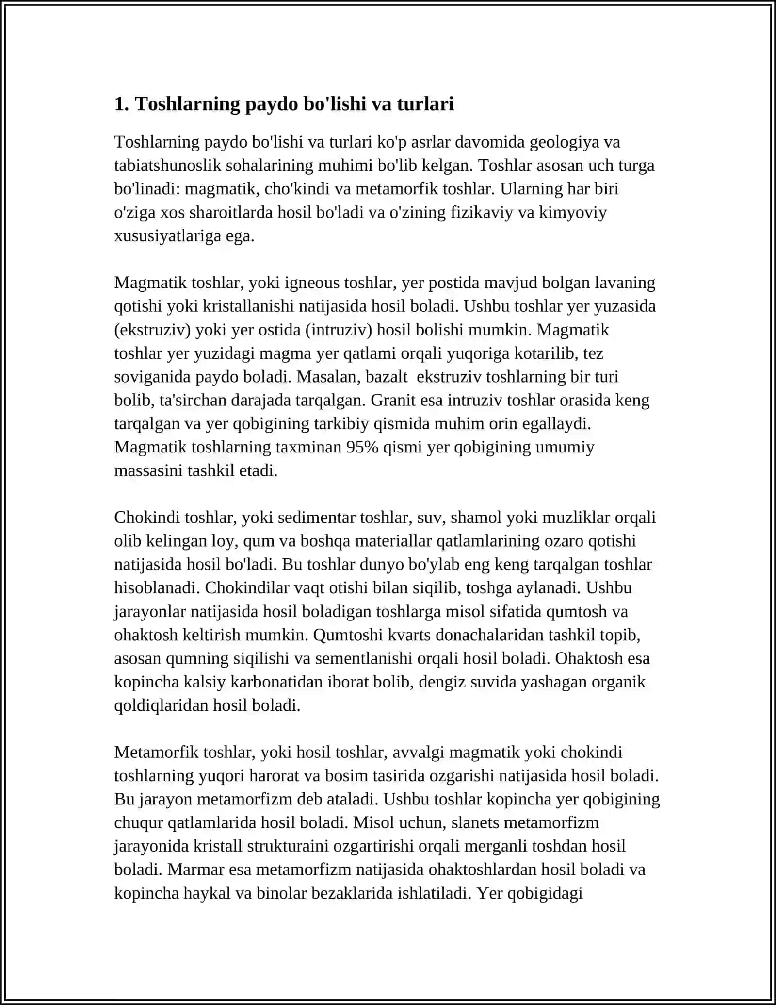 Tosh kasalliklarining kimyoviy asoslari 3