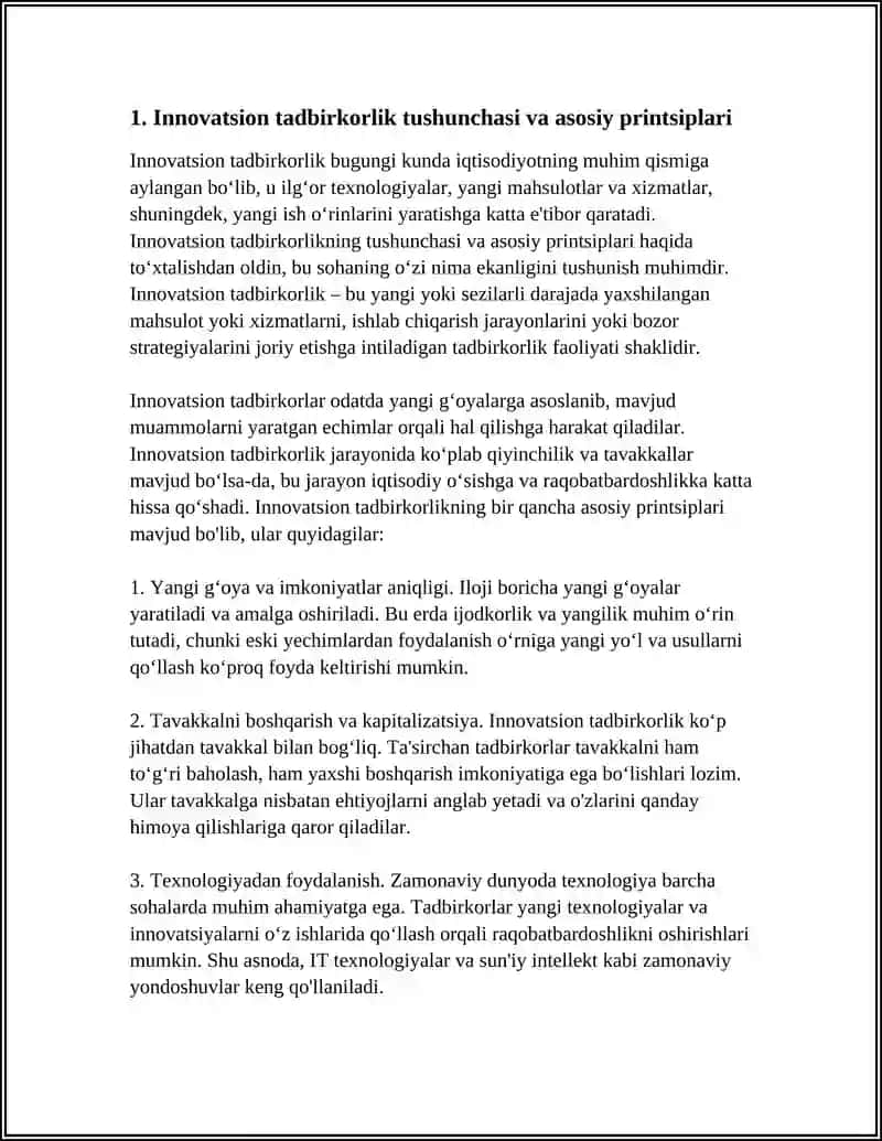 INNOVATSION TADBIRKORLIK MODELLARI 3