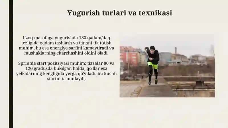 Yugurish turlari va texnikasi 3