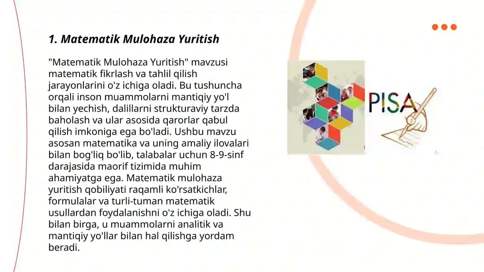 Matematik Mulohaza Yuritish 3