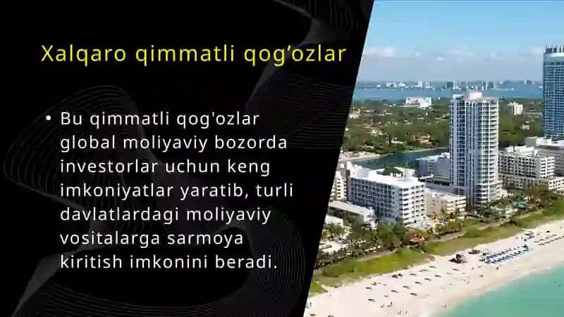 XALQARO QIMMATLI QOG'OZLAR BOZORI 3