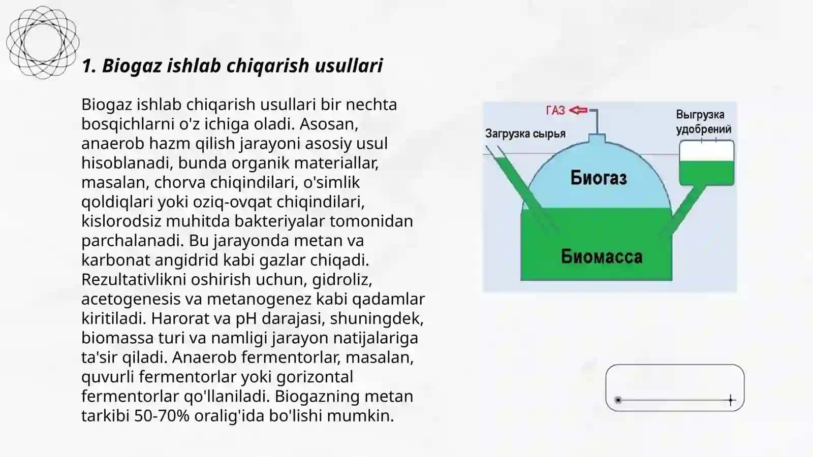 Biogaz olish 3