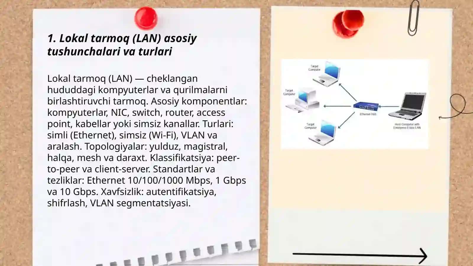 Lokal tarmoq aloqa vositalari 3